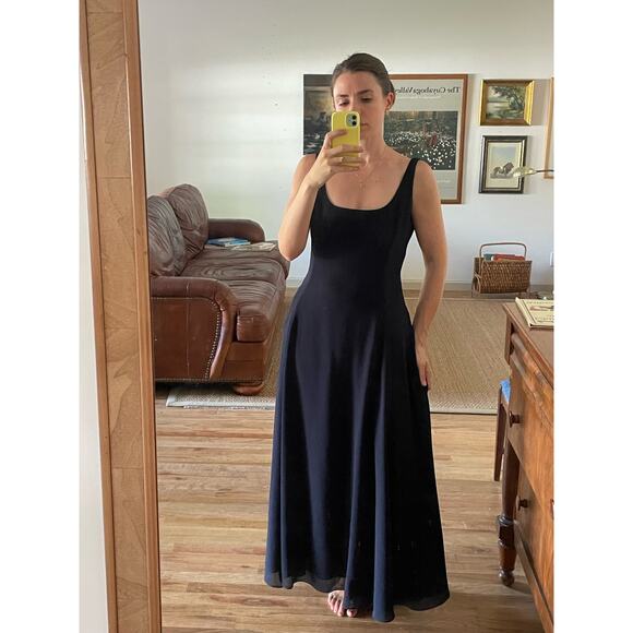 Lauren Ralph Lauren Black Maxi Dress - Picture 1 of 9